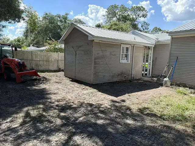 Completed residential property cleanup and brush clearing in Polk County Florida